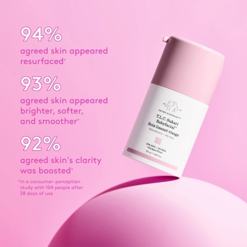 ✨ Drunk Elephant T.L.C. Sukari Babyfacial Mini + Marula Oil | Brand New in Box ✨
